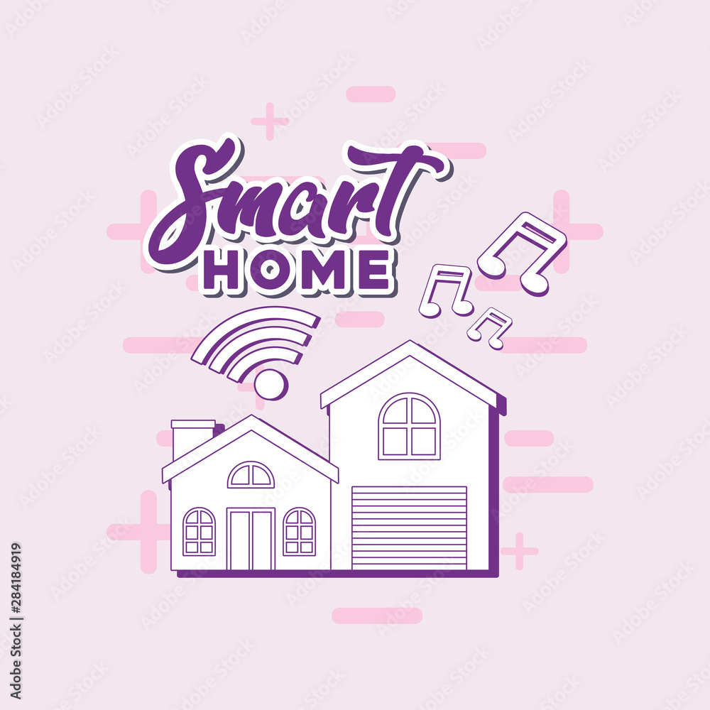 smart home design vector ilustration