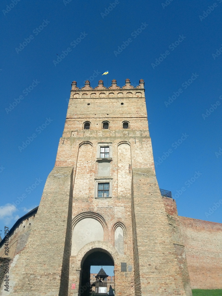 Obraz premium tower of castle in lutsk ukraine
