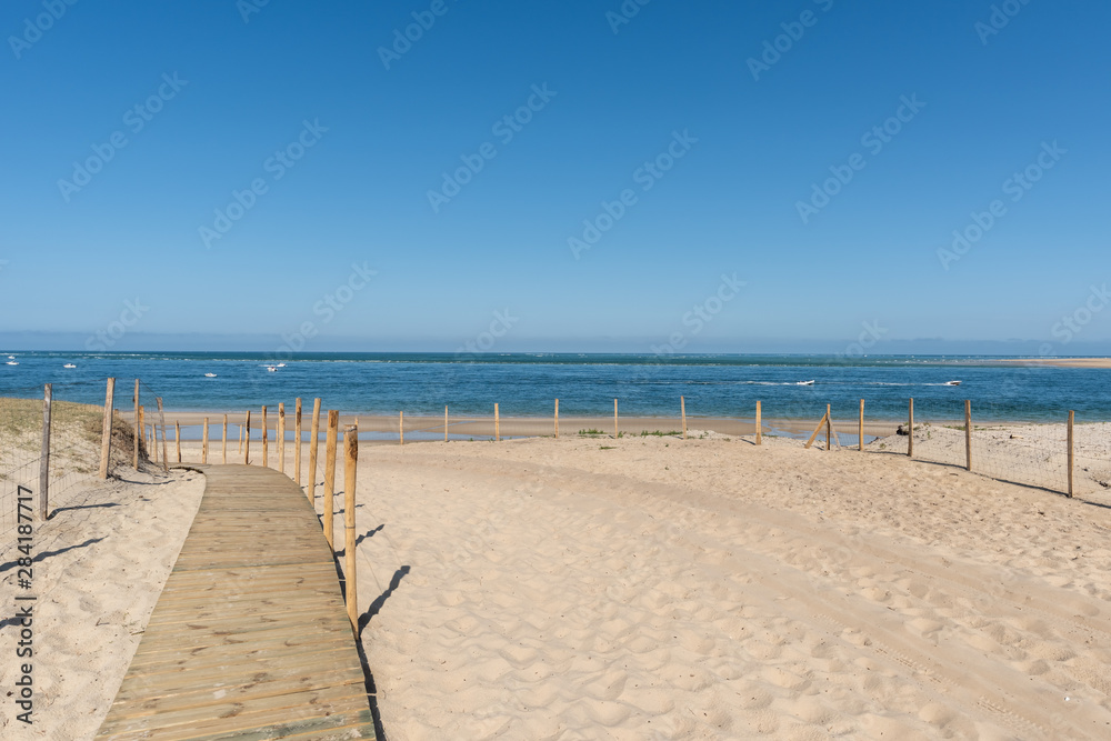 LA TESTE (Bassin d'Arcachon, France), la plage de La Lagune	