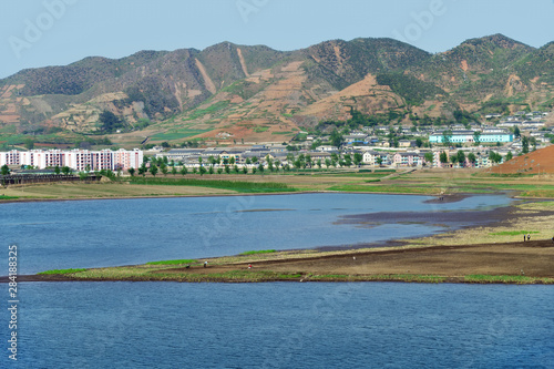Fotografie North Korea. Countryside
