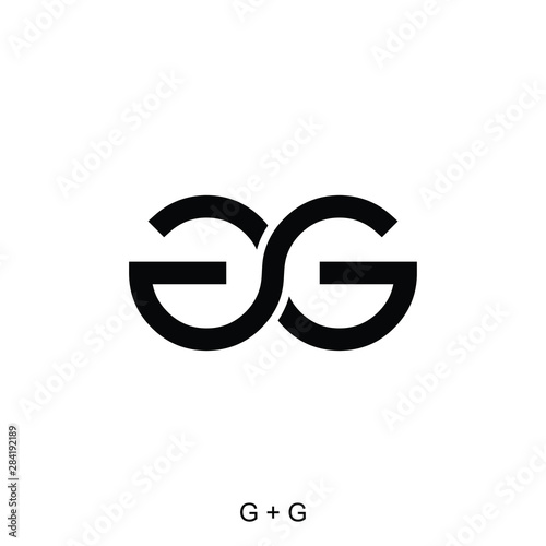 letter G and G concept ready to use