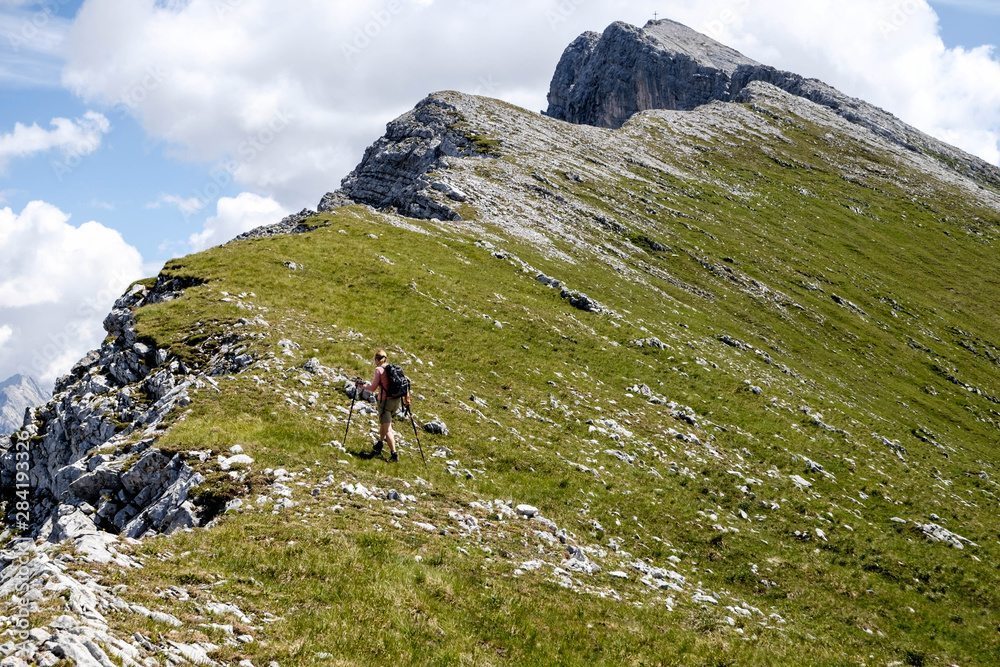 Bergtour zum Hohen Gleirsch Bergtour zum Hohen Gleirsch