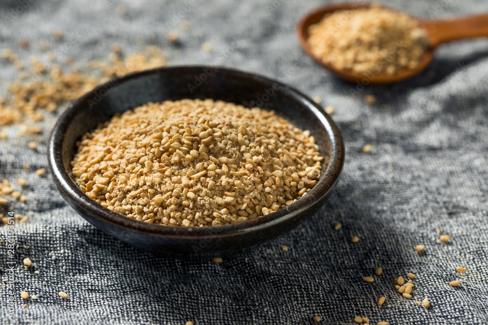 Organic Toasted Garlic Gomasio Sesame Seeds Organic Toasted Garlic Gomasio Sesame Seeds