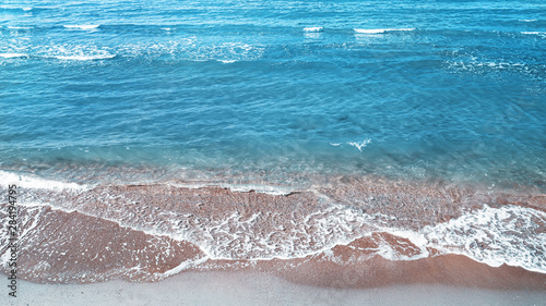 Sea and sand. Ocean background.