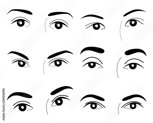 Black eyes