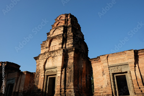 Medieval Hindu temple Prasat Kravan. Ancient temple in Indochina. photo