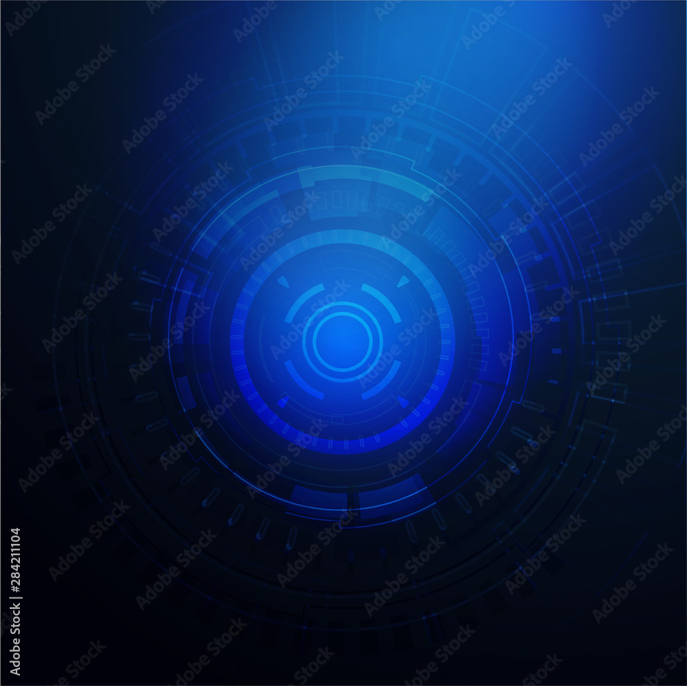 Technology futuristic digital background, Vector illustration
