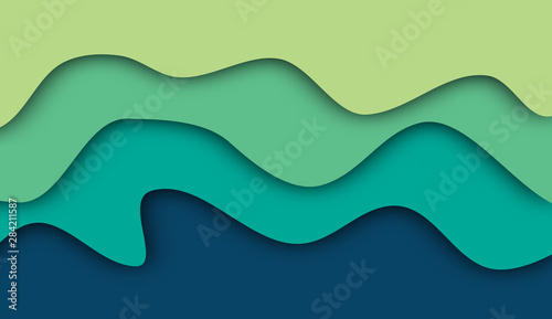 curvy abstract background