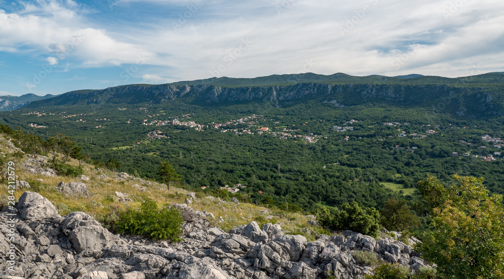 The ridges of Dalmacia