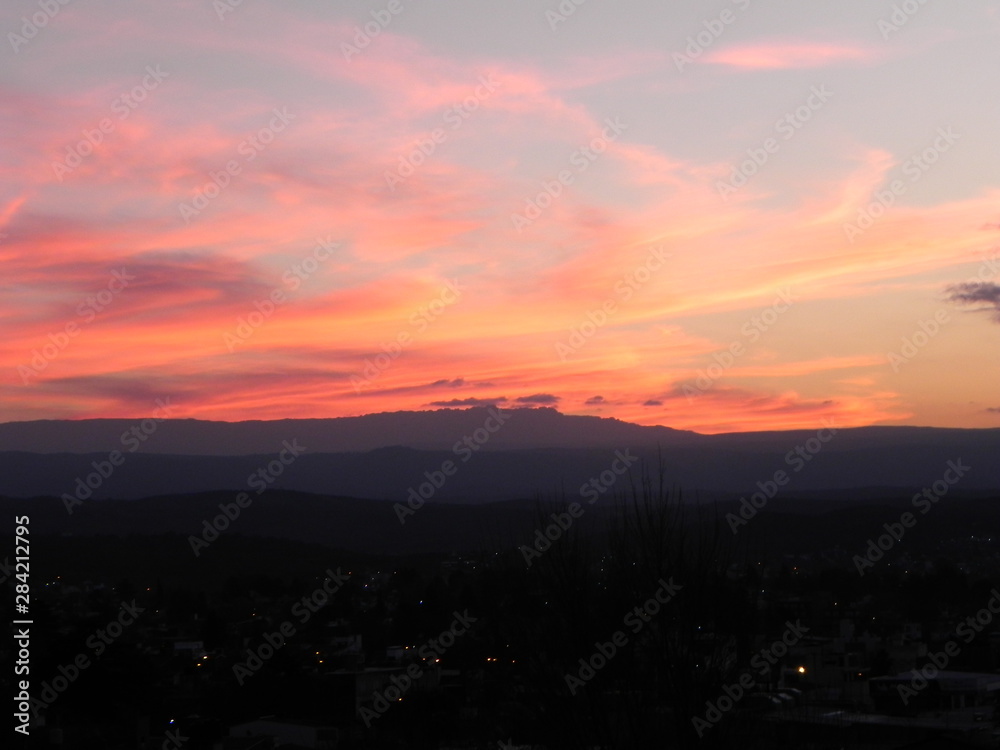 Mountains Orange