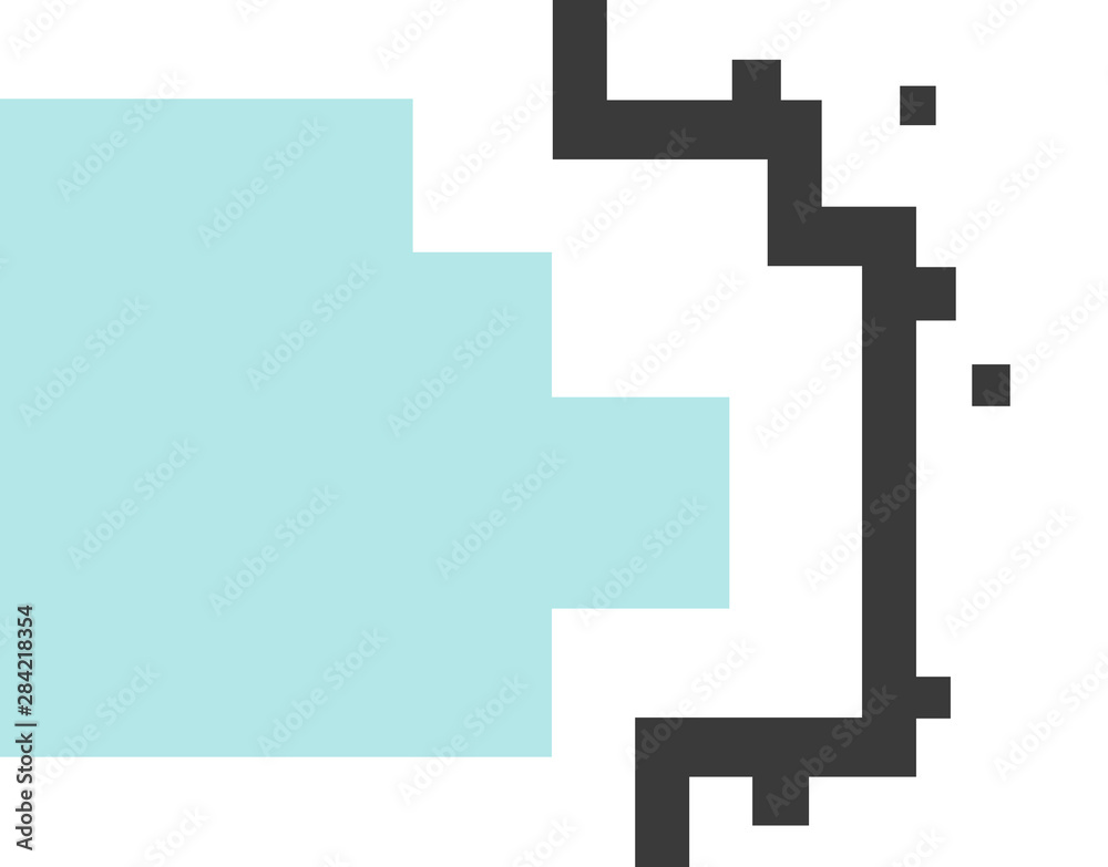 Abstract pixel art colorful geometric background Abstract pixel art colorful geometric background