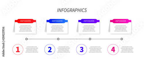 Infographics for business, presentation, project, template, representation, etc.
