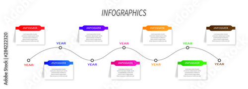 Infographics for business, presentation, project, template, representation, etc.