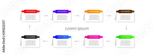 Infographics for business, presentation, project, template, representation, etc.