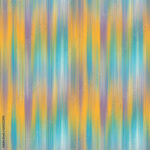 Seamless pattern tie dye shibori tri blend . Colorful boho melange summer background. Vector textile retro swatch
