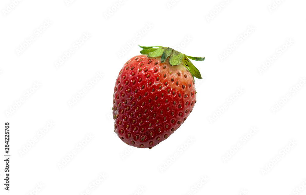 Fresh strawberry isolated on white background Fresh strawberry isolated on white background