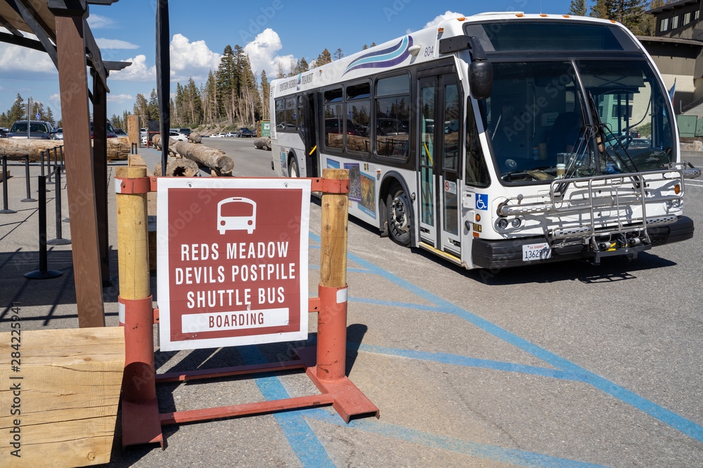 Mammoth Lakes, California July 12, 2019 Reds Meadow and Devils