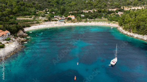 Canvas Print Pupnatska Luka, Korcula Island, Croatia