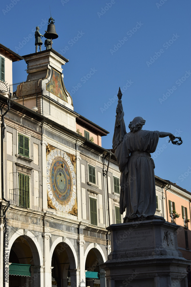 Brescia - Piazza Loggia torre dell'orologio