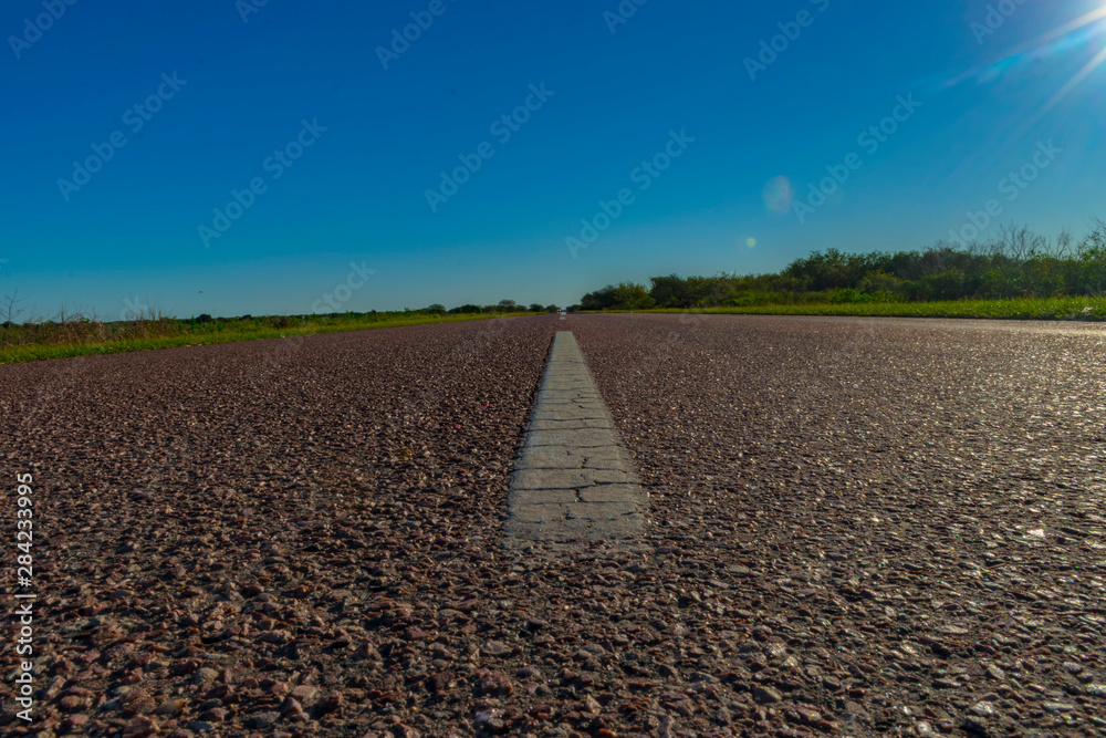 Fototapeta premium Borde de Carretera