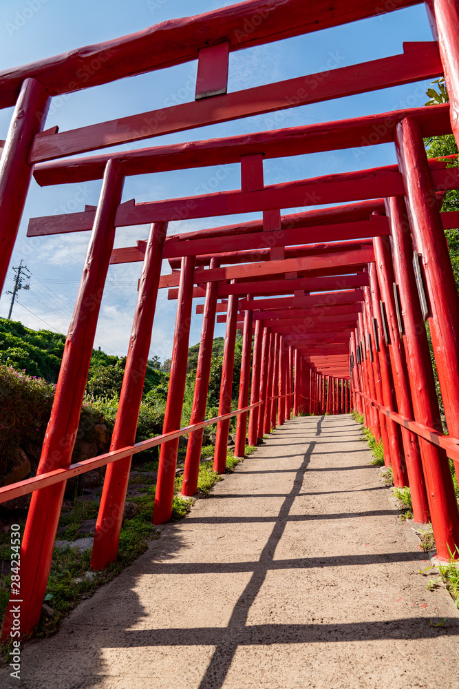 [山口県]元乃隅神社 Stock Photo Adobe Stock