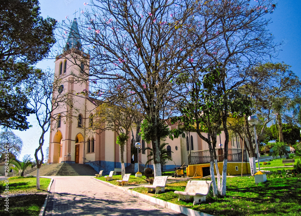 The main catholic church - Duartina - São Paulo