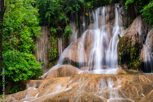 Famous place in Thailand (Sai yok noi water fall)