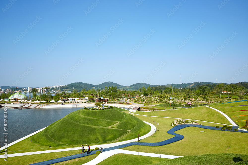 Suncheonman National Garden in Suncheon-si, South Korea