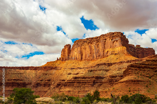 Wall in Shafter Canyon photo