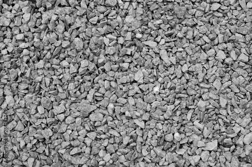 black and white rock texture background close up