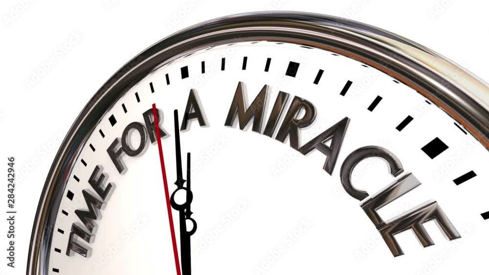 Time for a Miracle Clock Problem Soled 3d Animation Time for a Miracle Clock Problem Soled 3d Animation