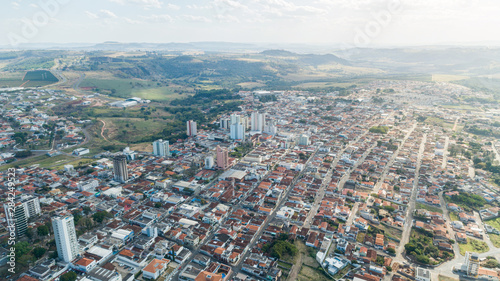 Aerial view of the S  o Sebasti  o do Para  so city  Minas Gerais   Brazil.