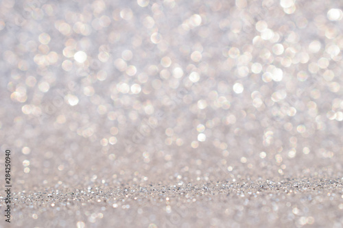 silver glitter abstract background 