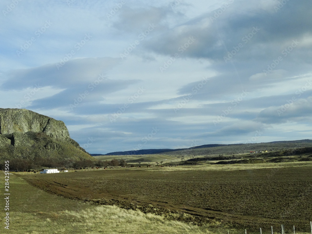 landscape with mountains and clouds landscape with mountains and clouds