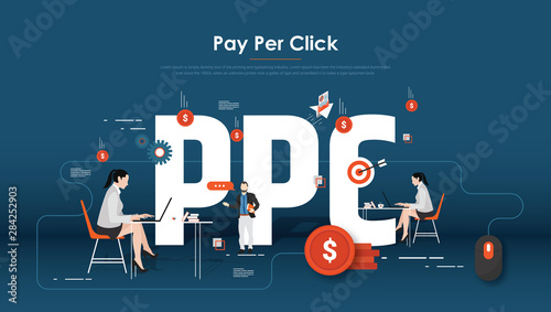 PPC pay per click advertising photo