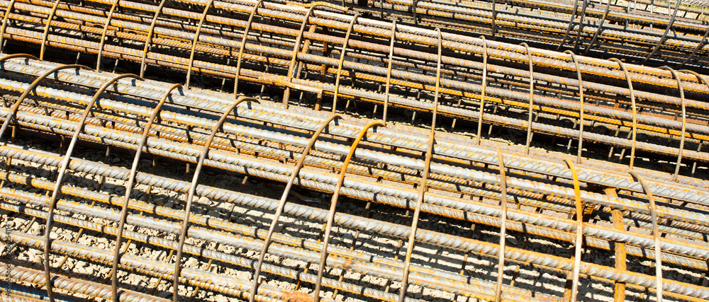 steel and iron rods for road construction