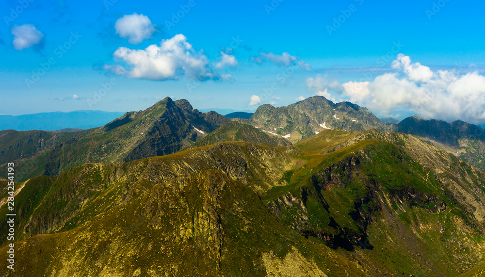 Negoiu peak 2535m is the second highest peak in Romania. Fagaras mountains
