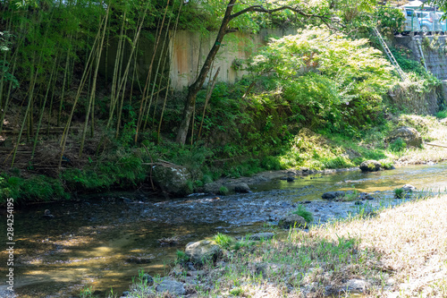 Fukuroda's waterfall. Ibaraki prefecture in Japan. Nice waterfall. photo