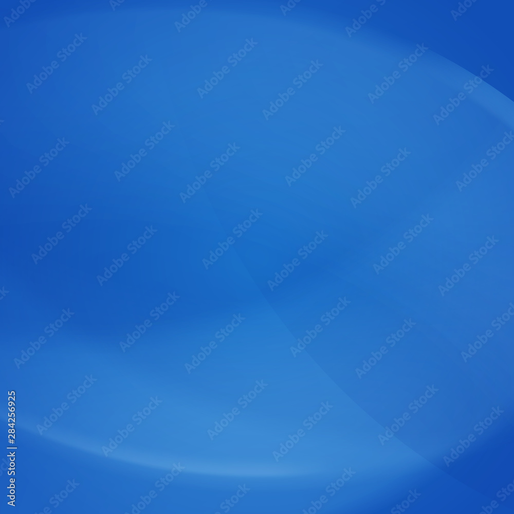 Abstract smooth blue light lines background, vector illustration
