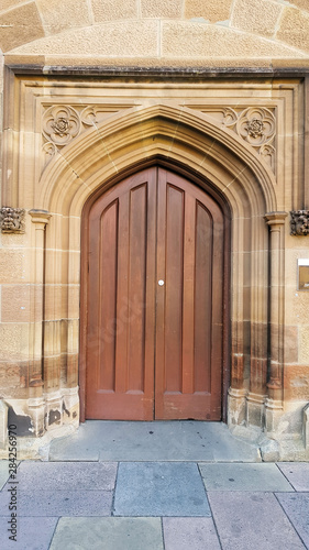 Photography Door in the University of Sydney Quadrangle