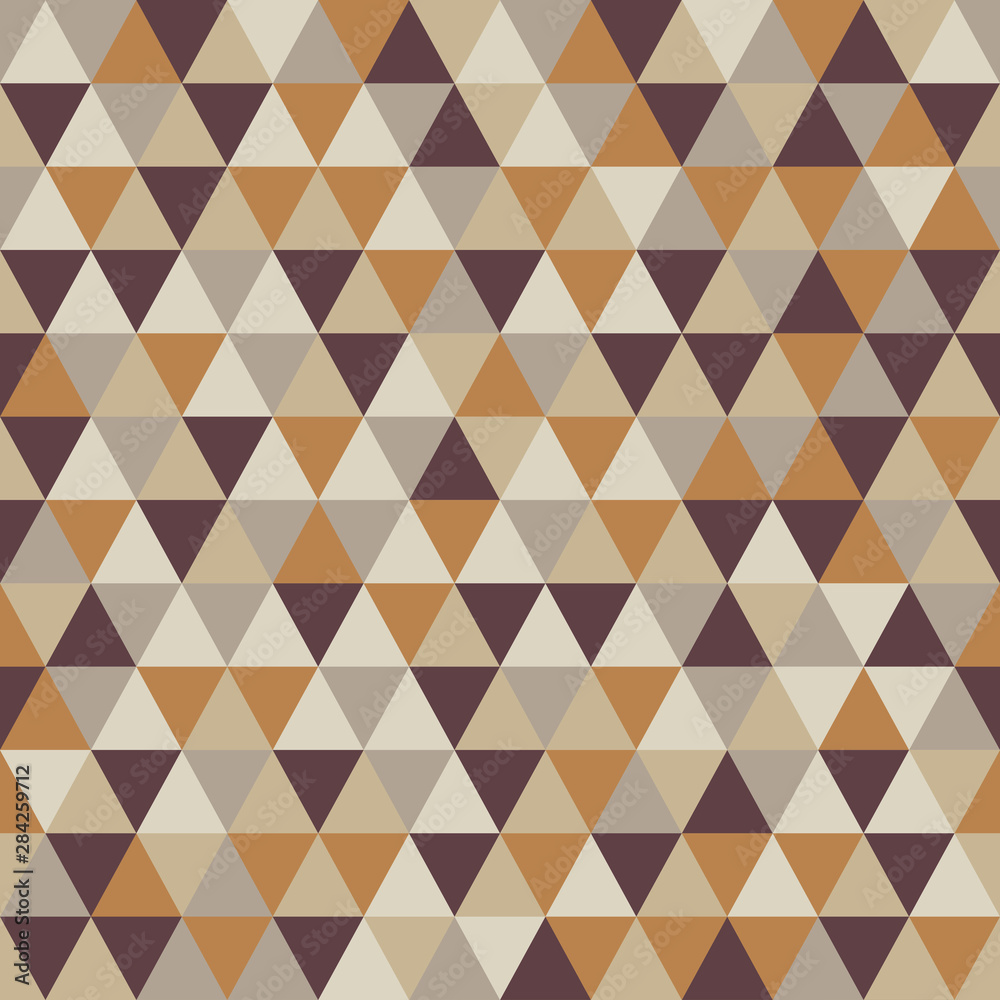 Triangle pattern with retro and fashion concept seamless background, vector illustration Triangle pattern with retro and fashion concept seamless background, vector illustration