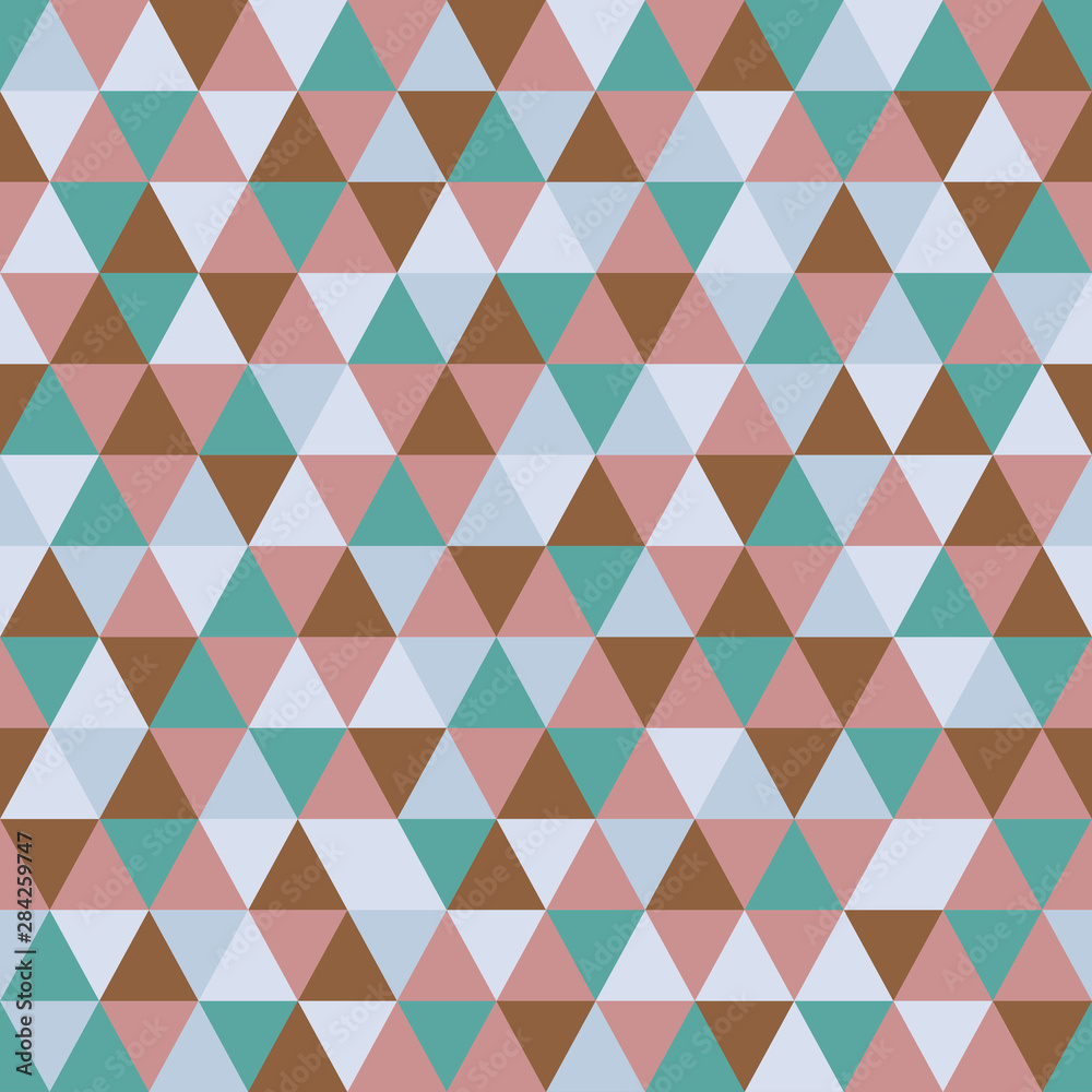 Triangle pattern with retro and fashion concept seamless background, vector illustration Triangle pattern with retro and fashion concept seamless background, vector illustration