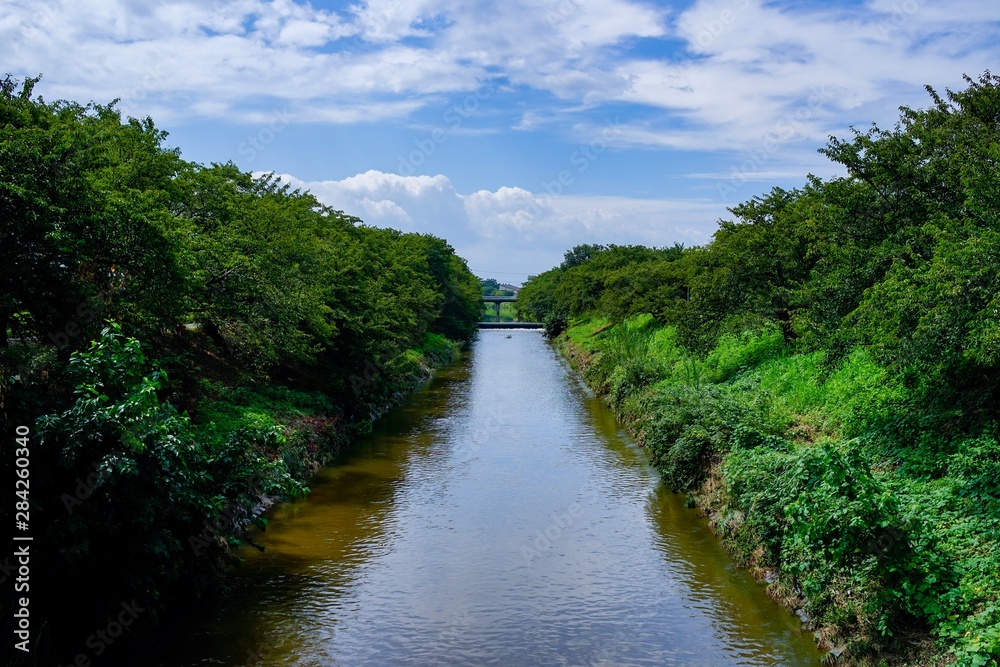 奈良の風景　Country scenery Nara Japan