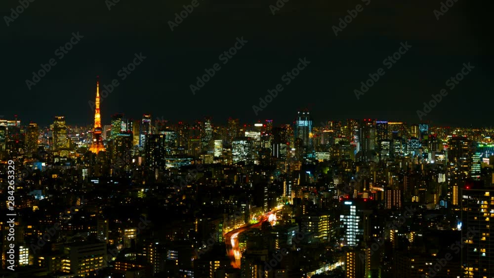 4K 東京夜景 タイムラプス 4K 東京夜景 タイムラプス