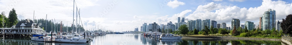 Panoramique baie de Vancouver, Canada Panoramique baie de Vancouver, Canada