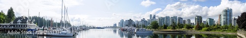 Panoramique baie de Vancouver, Canada