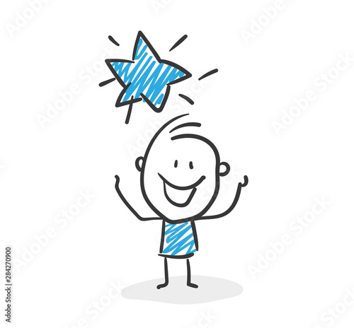 Stickman Blue: Star, Success. (Nr. 52)	