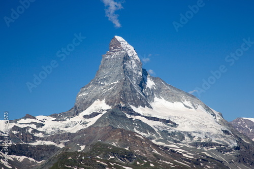 Matterhorn wandern mit Walliser Schwarzhalsziegen