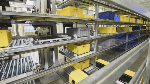 automatic sorting of products in stock