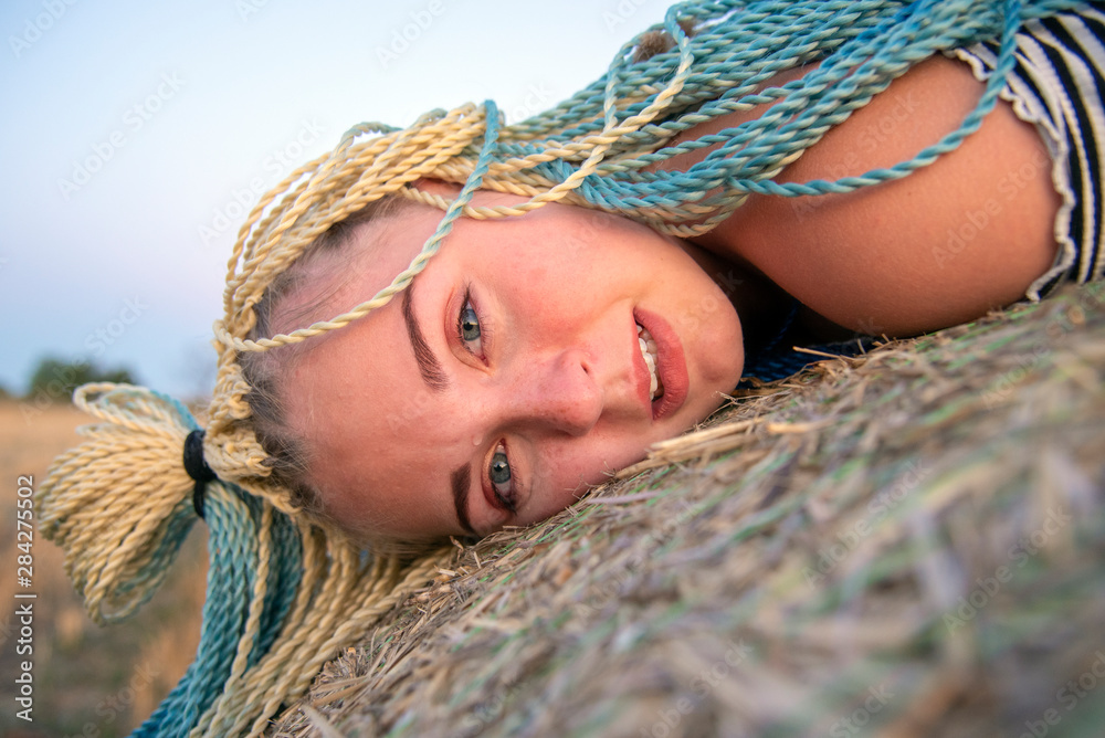 © FO_DE - Portrait of a girl with tearful eyes. © FO_DE - Portrait of a girl with tearful eyes.